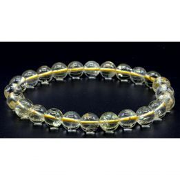 Pulsera 8mm Cuarzo Citrino